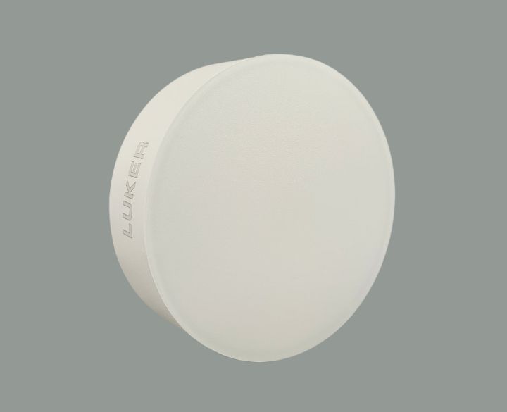 Luker Liso DOB 18W LED Surface Panel Trimless Round White Body White Light-1